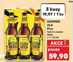 Kaufland Summer ale pivo nabídka