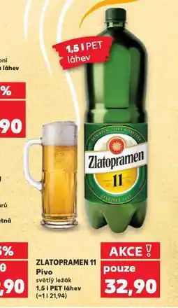 Kaufland Pivo zlatopramen nabídka