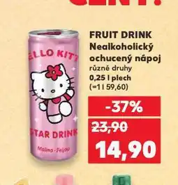Kaufland Relax fruit drink nabídka