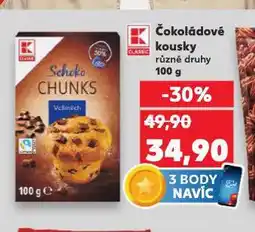 Kaufland Čokoládové kousky nabídka