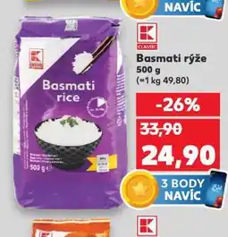 Kaufland Basmati rýže nabídka