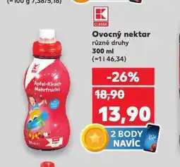 Kaufland Ovocný nektar nabídka