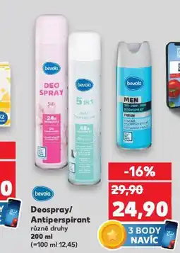 Kaufland Antiperspirant nabídka