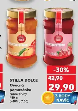 Kaufland Stilla dolce ovocná pomazánka nabídka