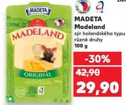 Kaufland Madeta madeland sýr nabídka
