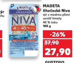 Kaufland Madeta jihočeská niva nabídka