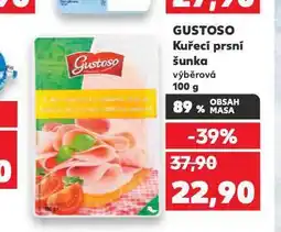Kaufland Kuřecí prsní šunka nabídka