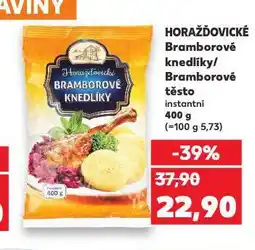 Kaufland Bramborové těsto nabídka