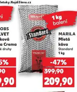 Kaufland Káva marila nabídka