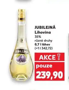 Kaufland Jubilejní lihovina nabídka