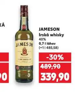 Kaufland Jameson irish whisky nabídka