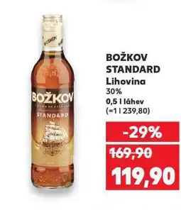 Kaufland Božkov standard nabídka