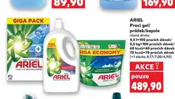 Kaufland Ariel prací prostředek nabídka