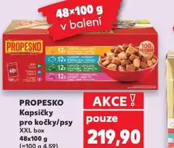 Kaufland Propesko kapsičky pro psy nabídka