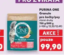 Kaufland Purina one granule pro psy nabídka