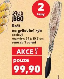Kaufland Roš na grilování ryb nabídka