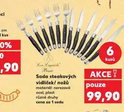 Kaufland Sada steakových vidliček / nožů nabídka