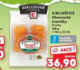 Kaufland Olomoucké tvarůžky nabídka