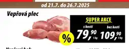 ZEMAN Vepřová plec bez kosti nabídka