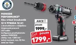 Kaufland Parkside performance aku vrtací šroubovák nabídka