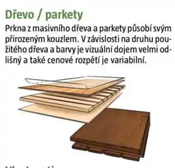 Bauhaus Dřevo / parkety nabídka