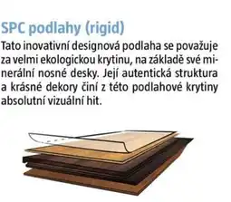 Bauhaus SPC podlahy (rigid) nabídka