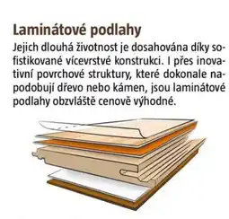 Bauhaus Laminátové podlahy nabídka