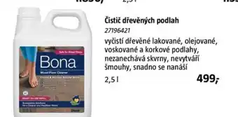 Bauhaus Čistič dřevěných podlah nabídka