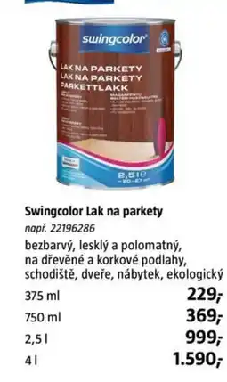Bauhaus Swingcolor Lak na parkety nabídka