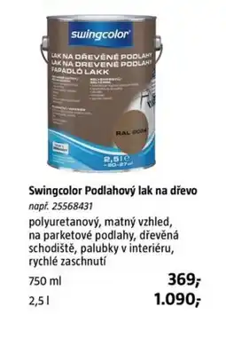 Bauhaus Swingcolor Podlahový lak na dřevo nabídka