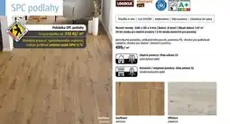 Bauhaus Rozměr lamely: 1280 x 192 x 4 mm | Balení: 8 lamel | Obsah balení: 1,97 m² nabídka