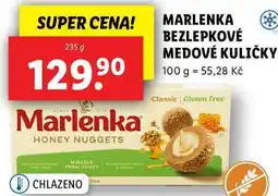 Lidl MARLENKA BEZLEPKOVÉ MEDOVÉ KULIČKY, 235 g nabídka