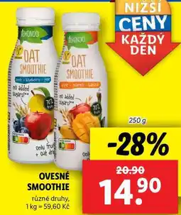 Lidl OVESNÉ SMOOTHIE, 250 g nabídka