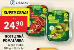 Lidl ROSTLINNÁ POMAZÁNKA, 115 g nabídka