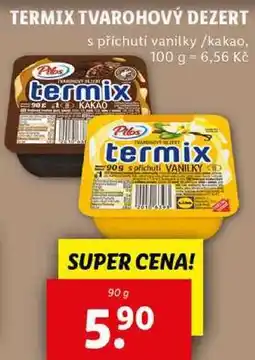 Lidl TERMIX TVAROHOVÝ DEZERT, 90 g nabídka
