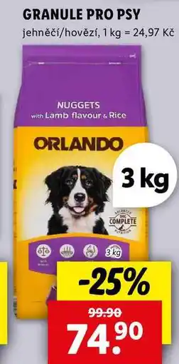Lidl GRANULE PRO PSY, 3 kg nabídka