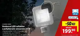 Lidl Venkovní LED reflektor s pohybovým senzorem 24 W nabídka