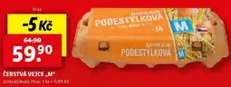 Lidl ČERSTVÁ VEJCE ,,M podestýlkový chov, 10 ks nabídka