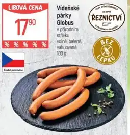 Globus Vídeňské párky Globus nabídka