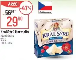 Globus Král Sýrů Hermelín nabídka