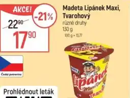 Globus MADETA Lipánek Maxi, Tvarohový nabídka