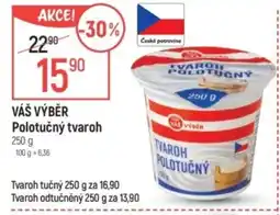 Globus VÁŠ VÝBĚR Polotučný tvaroh nabídka