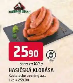 Trefa HASIČSKÁ KLOBÁSA 100 g nabídka