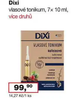 Ráj drogerie Dixi vlasové tonikum, 7x 10 ml, více druhů nabídka