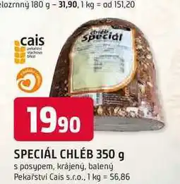 Trefa SPECIÁL CHLEB 350 g s posypem, krájený, balený nabídka