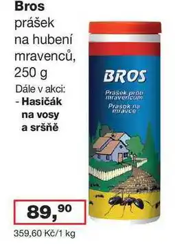 Ráj drogerie Bros prášek na hubení mravenců, 250 g nabídka