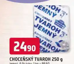 Trefa CHOCEŇSKÝ TVAROH 250 g nabídka