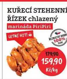 RABBIT řeznictví KUŘECÍ STEHENNE ŘÍZEK chlazený marináda Piripiri 1kg nabídka