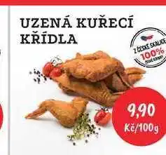 RABBIT řeznictví UZENÁ KUŘECÍ KŘÍDLA 100g nabídka