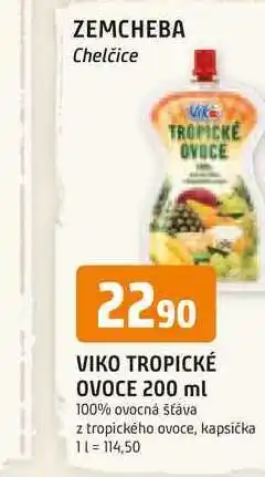 Trefa VIKO TROPICKÉ OVOCE 200 ml nabídka